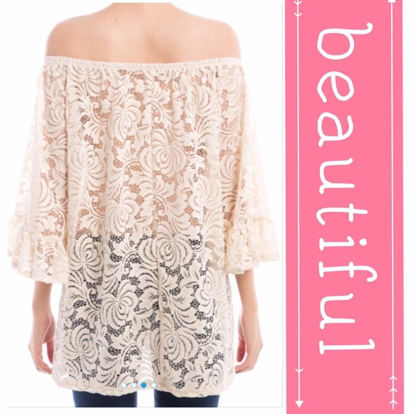 💥HOST PICK 8/6💥CROCHET LACE TOP - Picture 2 of 4