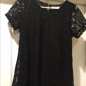 Black Lace Dress