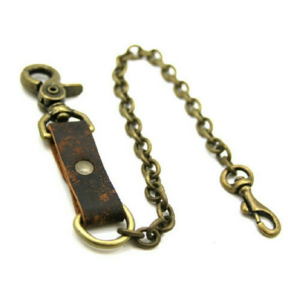 Genuine Leather Keychain - Picture 2 of 4