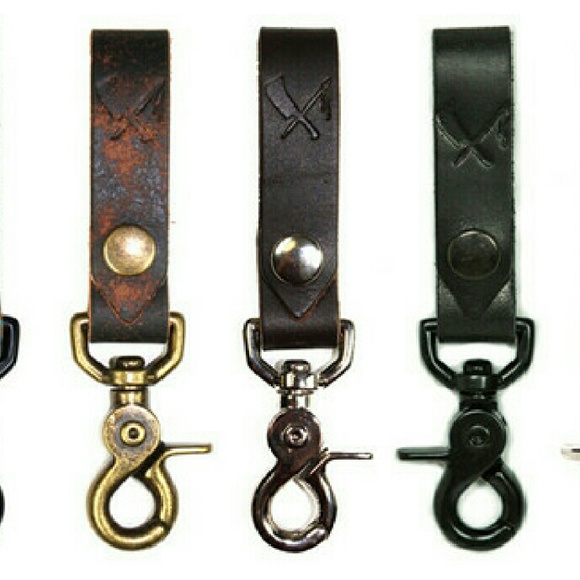 Genuine Leather Keychain - Picture 3 of 4