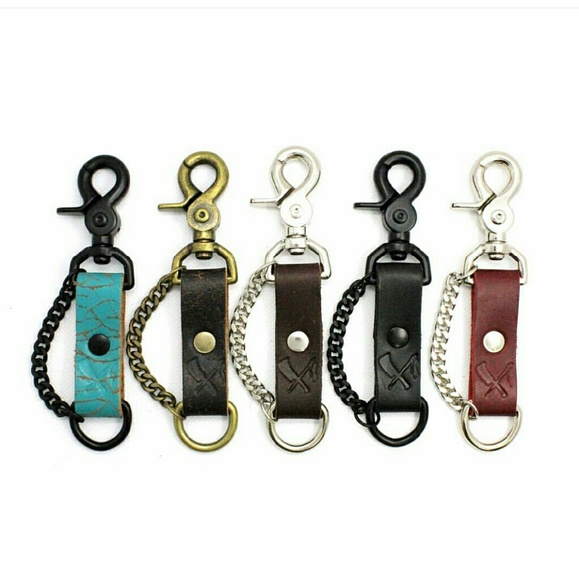 Genuine Leather Keychain - Picture 4 of 4