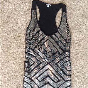 Charlotte Russe Sequenced Racerback