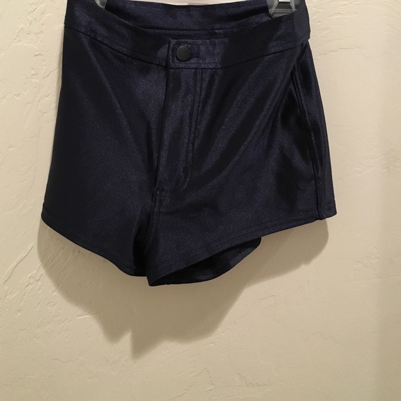 AA disco shorts in dark blue