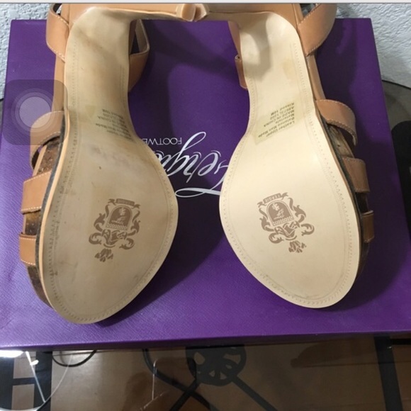NWT W/O Box Sexy Tan/Nude Sandals Mile Long Legs! - Picture 3 of 3