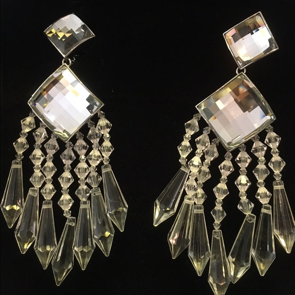 Amazing Balmain chandelier statement earrings! - Picture 2 of 8