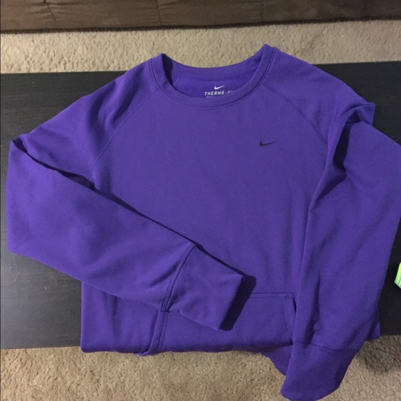 Nike  dri-fit fleece lined pull over - Picture 1 of 1