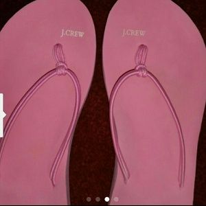 New J. CREW flip flops