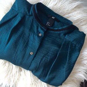 Flattering Tunic Blouse, H&M, Size 4