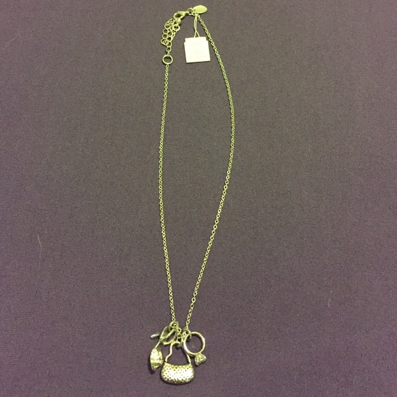 Lia Sophia shopping spree charm necklace