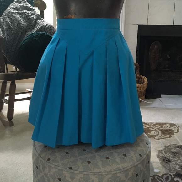 Turquoise Tennis Skirt