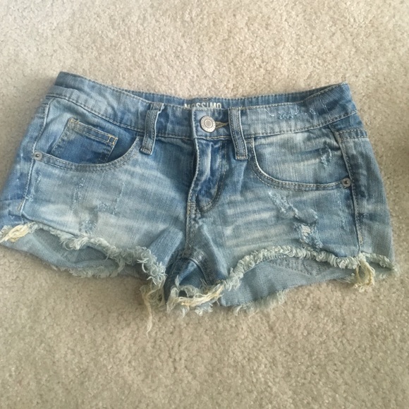 Denim Short Shorts