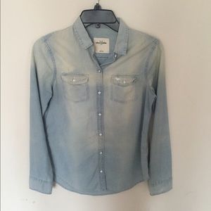 Denim Shirt SOLD ON MERCARI