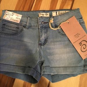 Stretchy Jean Shorts