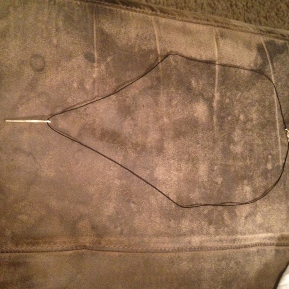 Sewing needle necklace