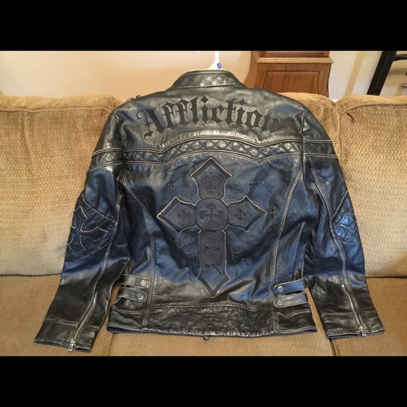 affliction black premium jacket