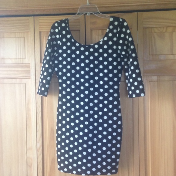 NWOT Nasty Gal Polka Dot Dress