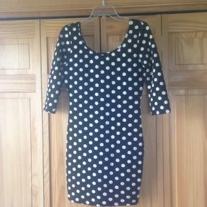 NWOT Nasty Gal Polka Dot Dress