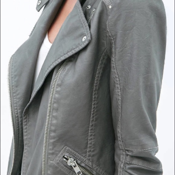 Forever 21 faux leather Moto jacket