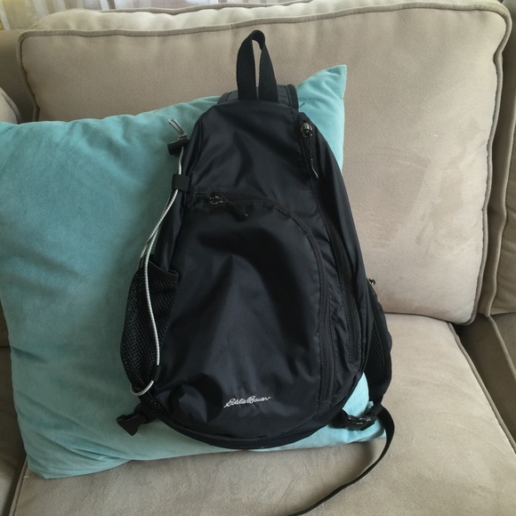 Eddie Bauer Cross Body Black Bag