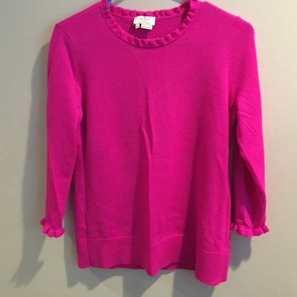 Kate spade ruffled sweater