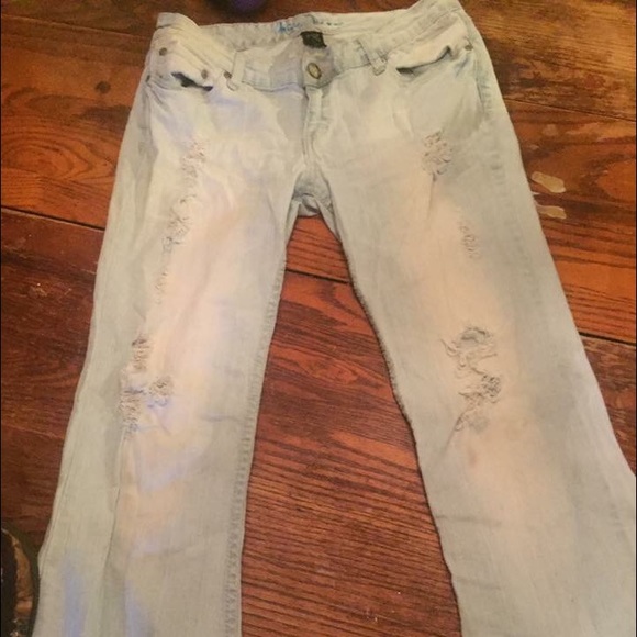 Almost Famous jeans.