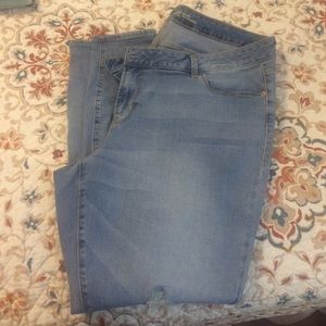 Distressed Old Navy Rockstar Jeans