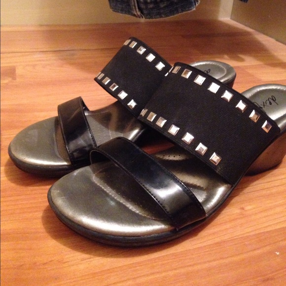 Worn once perfect condition wedges! - 7.5