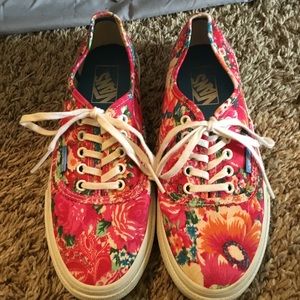 Floral Vans