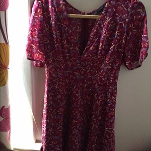 Forever 21 Purple floral dress