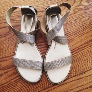 Andrew Geller Women's 'Maddam' Fabric Sandals