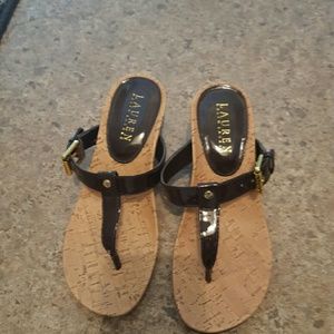 Ralph Lauren wedge sandals