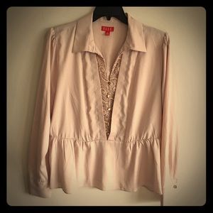 Elle peplum blouse