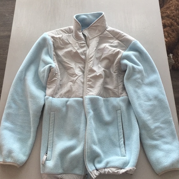 Blue north face zip up!