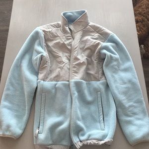 Blue north face zip up!