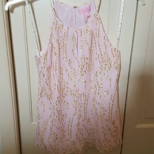 Lilly Pulitzer keyhole tank top