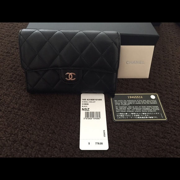 Chanel Classic Quilted Lambskin Small Flap Wallet