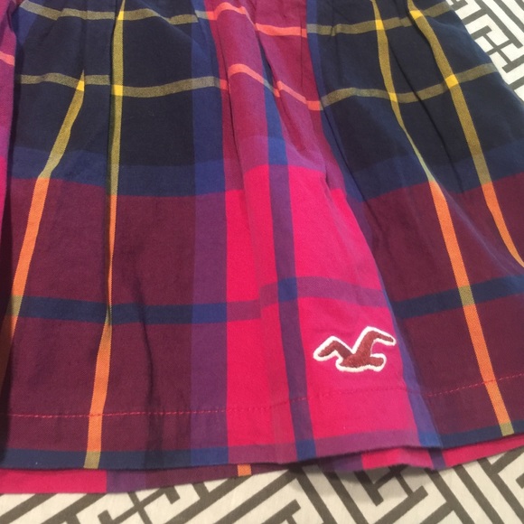 Sz 3 Hollister school girl plaid skirt - Picture 2 of 4