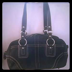 Black coach bag