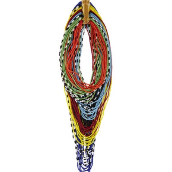 Looking for this Bcbg multicolored Seed necklace