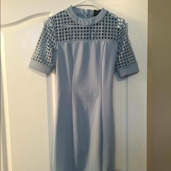 Powder blue dress
