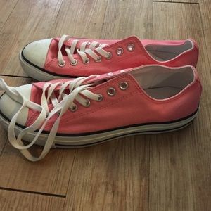 Pink Converse All Star Sneakers