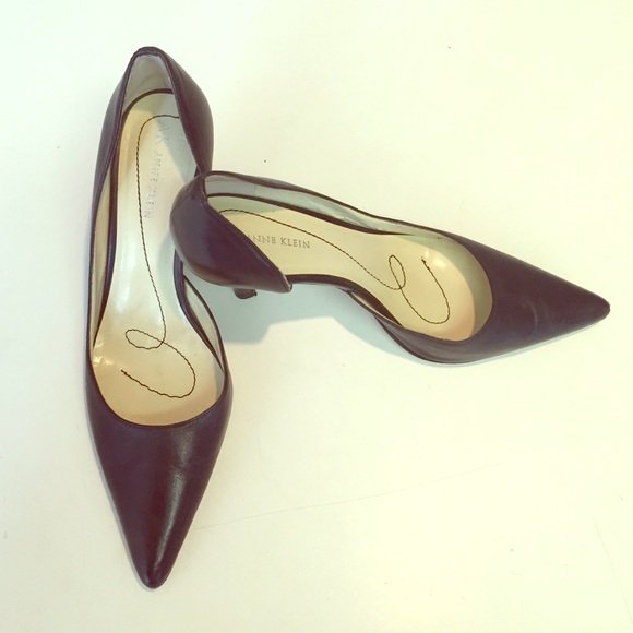 Black 6.5 Anne Klein Christa d'Orsay Pump