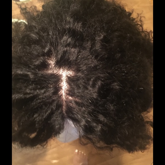 Full lace curly wig...BRAZILIAN HAIR