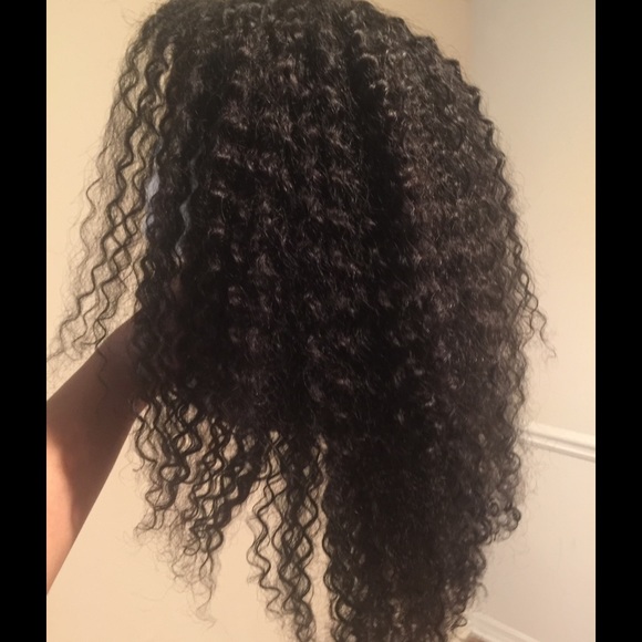 Full lace curly wig...BRAZILIAN HAIR main image 4
