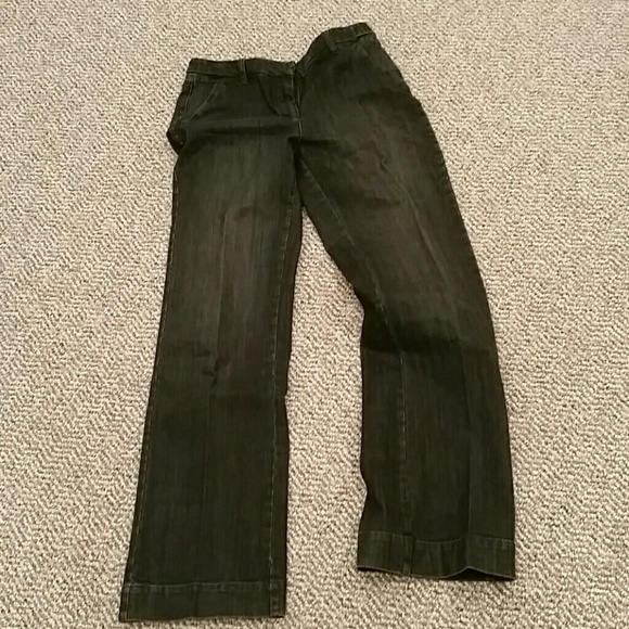 Talbots high waisted long black jeans