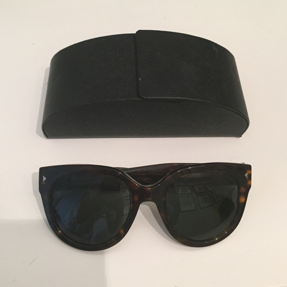 Prada tortoise color sunglasses