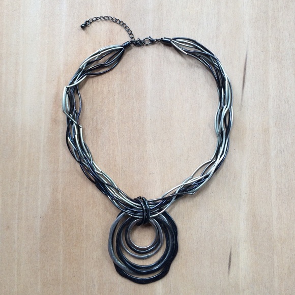 Multi Strand Choker Necklace