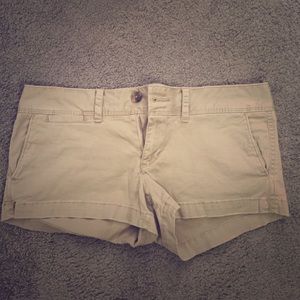 AE Tan Shorts!