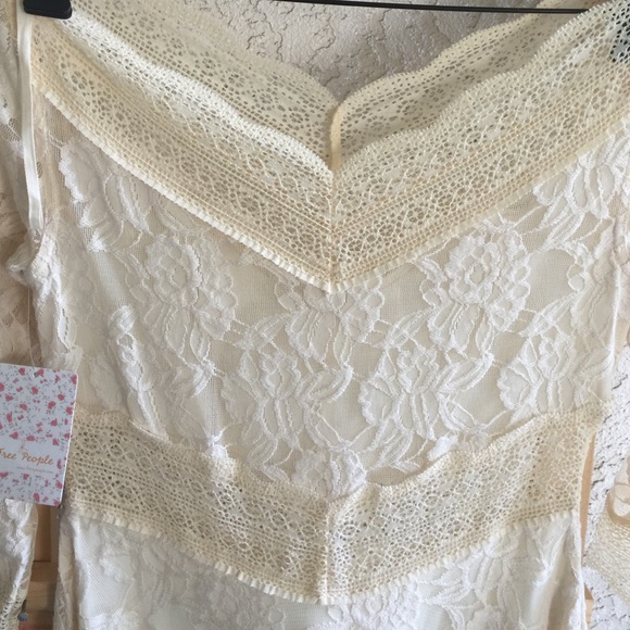 Brand new . Royal style Free people lace dress - Picture 2 of 4