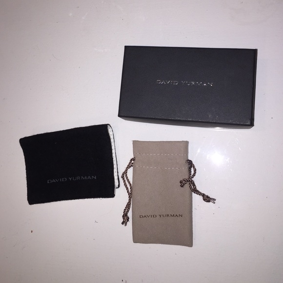 Authentic David Yurman 3 piece packaging set